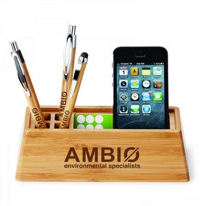 Bamboo Desktop Organizer