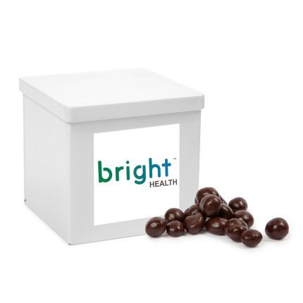 Dark Chocolate Espresso Beans in Canister