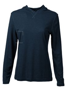 Navy Heather Blue Blank Front
