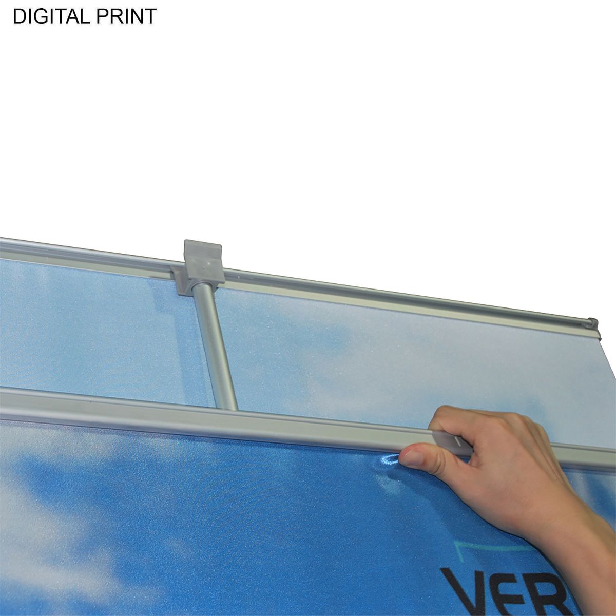 24Hr Express Ship- Premium Retractable Pull Up Banner Double sided Graphics (33.5"x79")