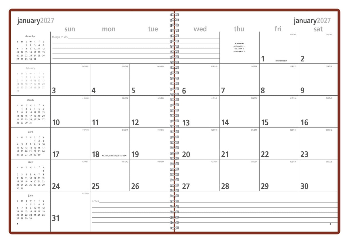 Triumph Calendars Monthly & Weekly Planner open image
