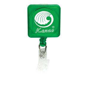 Retractable Badge Holder with Pad Print Imprint