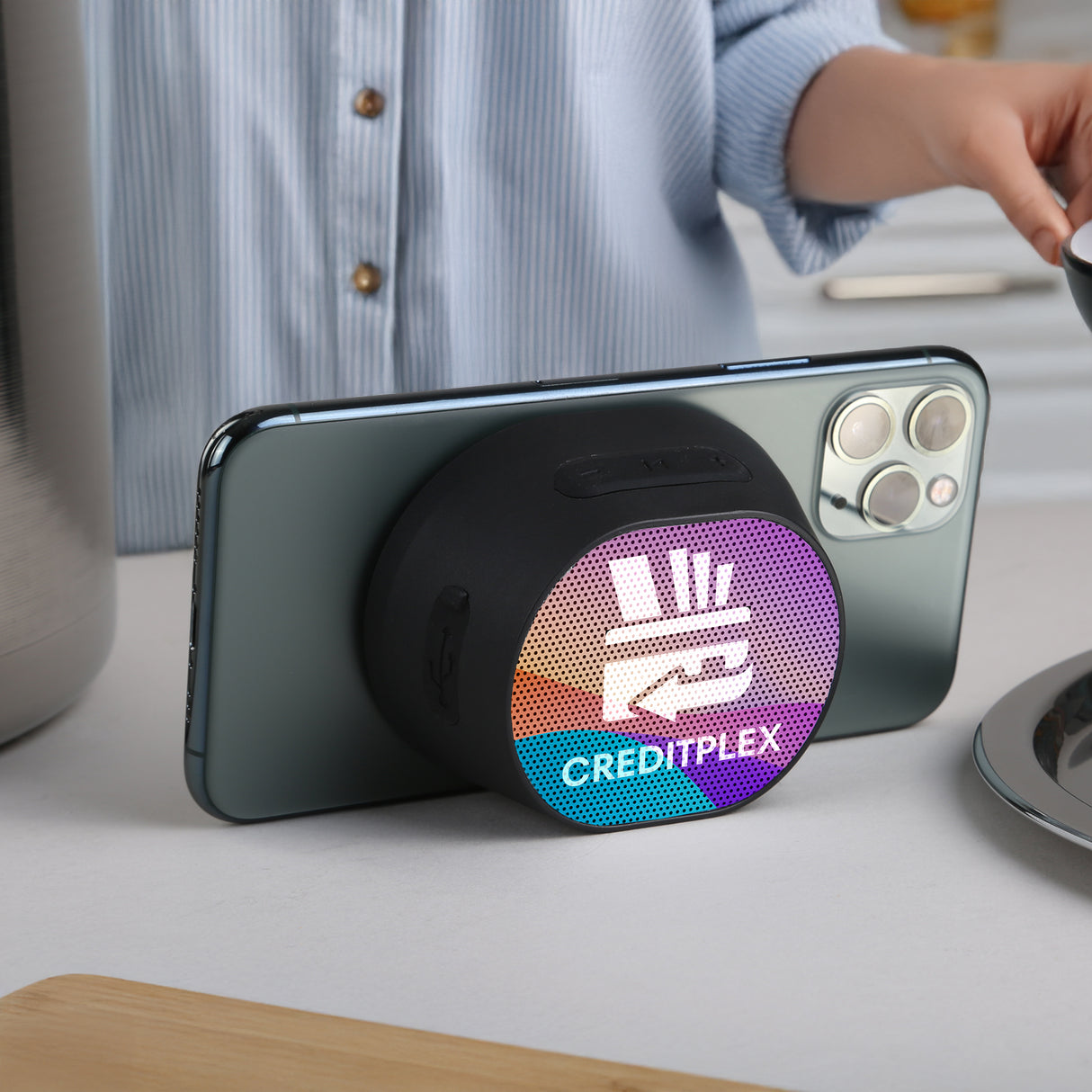 Audio Anchor Speaker and Phone Stand
