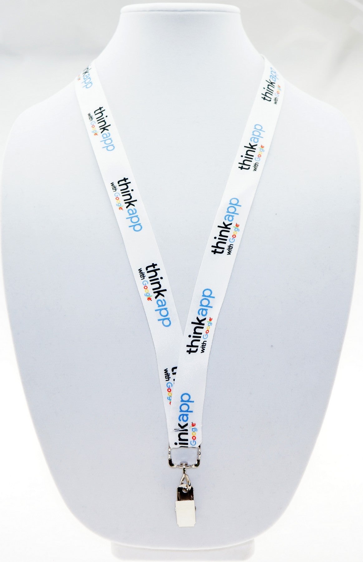 3/4" Digitally Sublimated Lanyard w/ Bulldog Clip