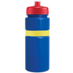 Blue/Yellow Band/Red Lid Blank