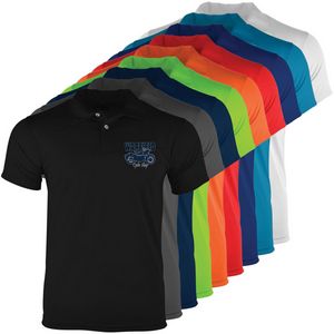 Embroidered Mens Performance Polo Shirt