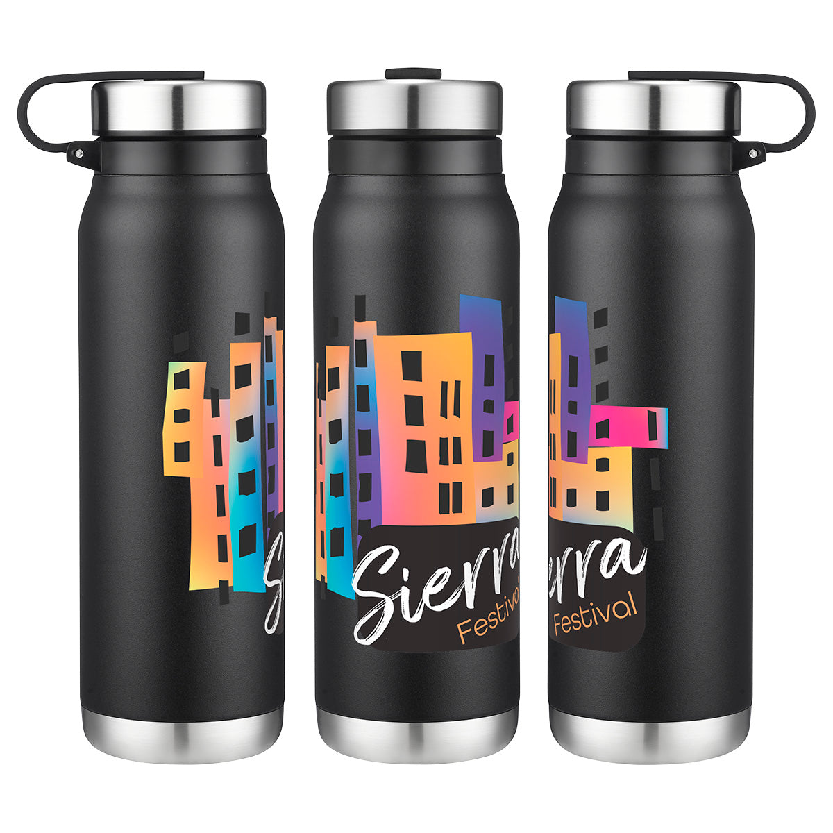 Turin 20 oz Vacuum Insulated Bottle with Twist Cap