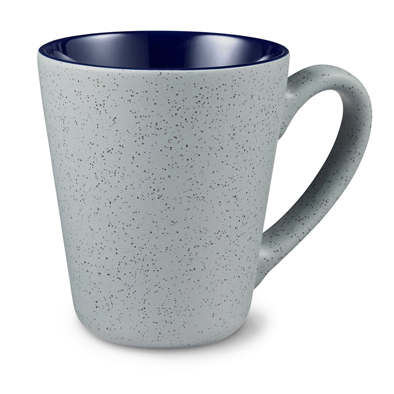 Flecked Gray/Navy Blue