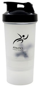 Endurance 20oz frosted plastic shaker bottle