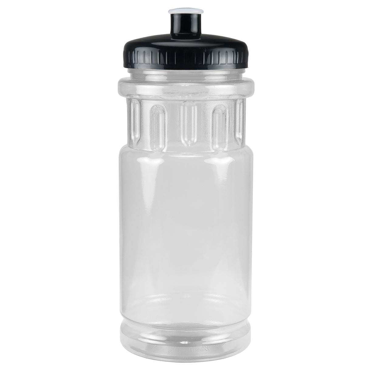 Translucent Clear/Black Lid