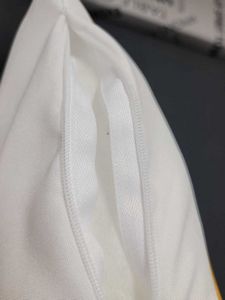 White Blank Unzipped View