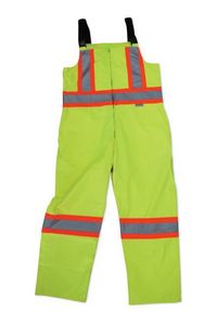 Full Coverage Lime Green Bib Rain Pants
