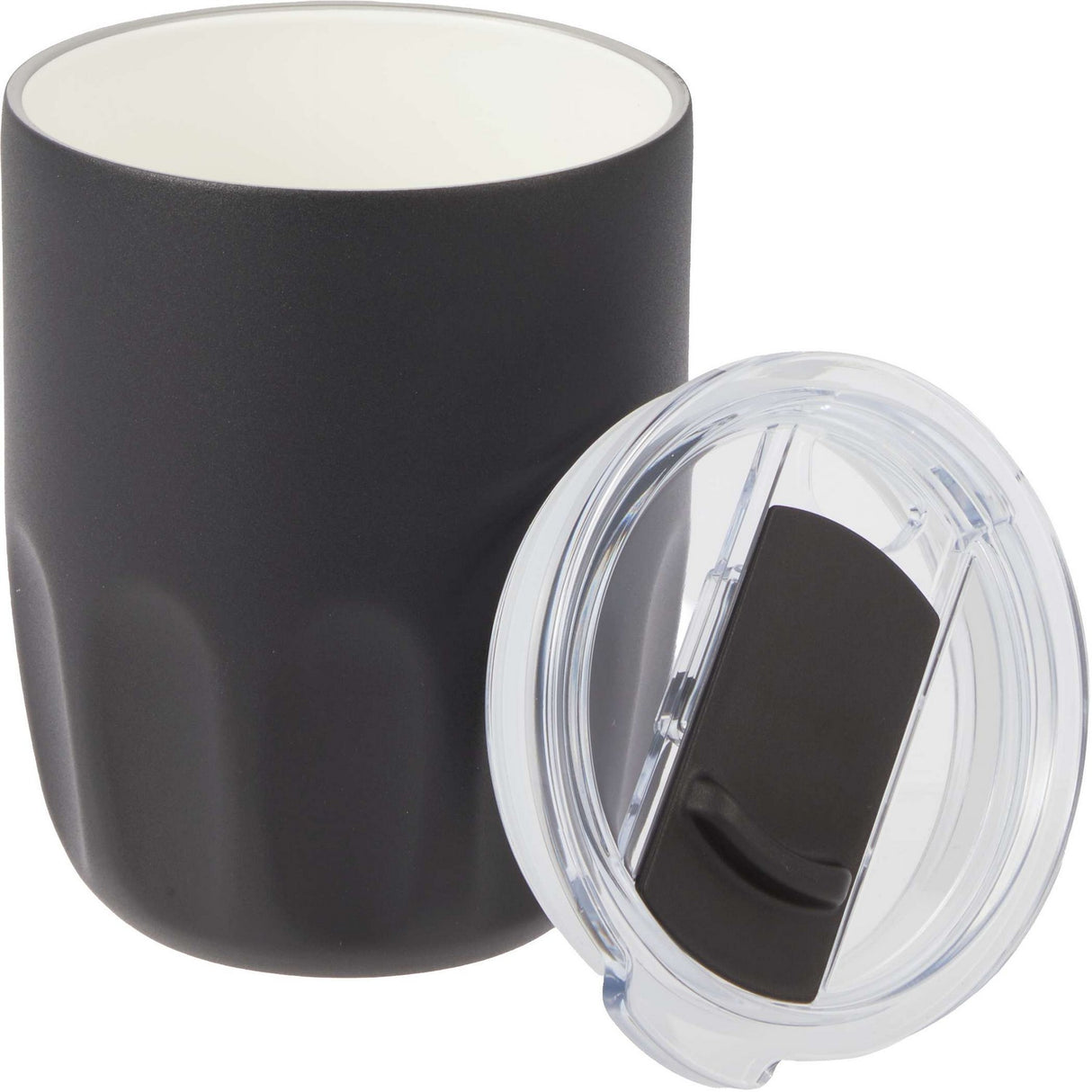 Olla Vacuum Coffee Cup w/ Ceramic Liner & Lid 10oz