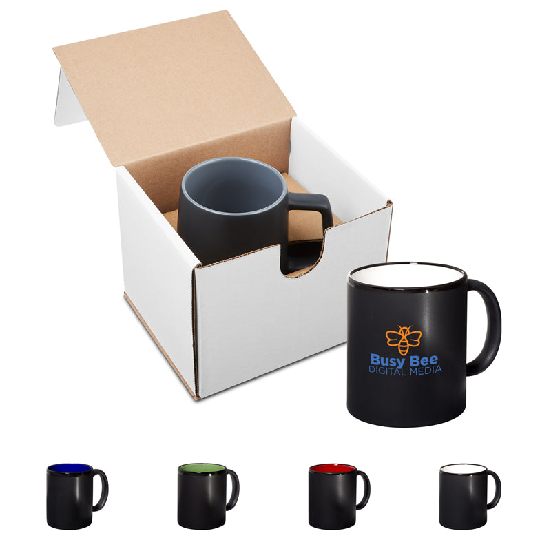 11 Oz. Color Karma Ceramic Mug in Individual Mailer