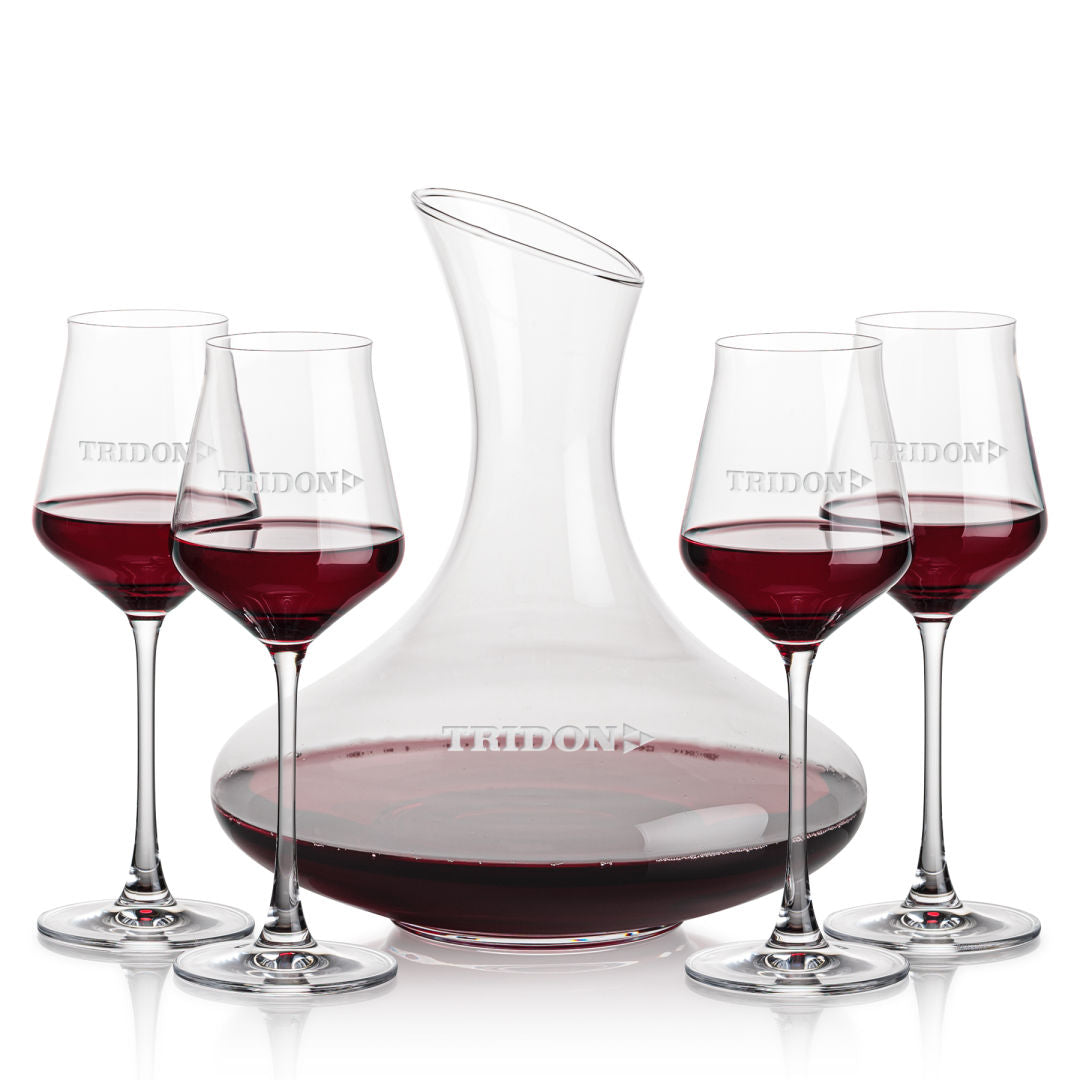 Carafe & 4 Wine