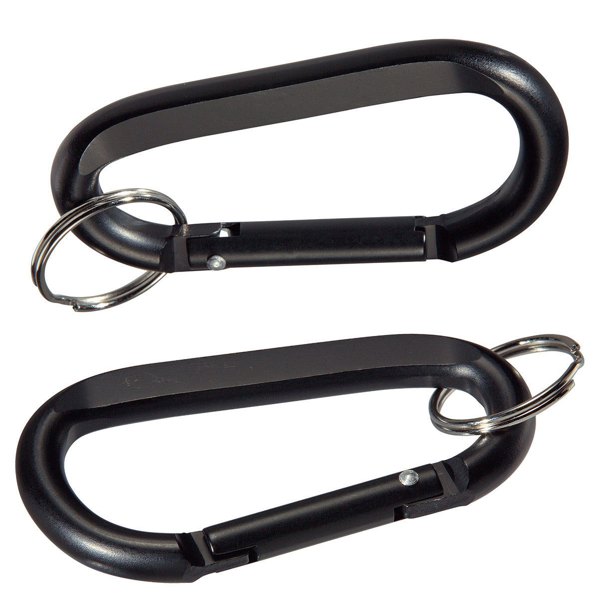 Aluminum Carabiner with Key Ring