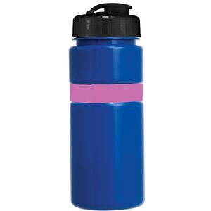 Blue/Pink Band/Smoke Lid Blank