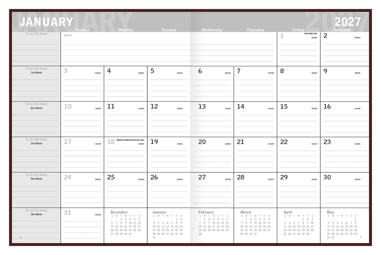 Triumph Calendars Classic Monthly Planner open image