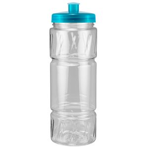 Clear/Translucent Aqua Blue Lid Blank