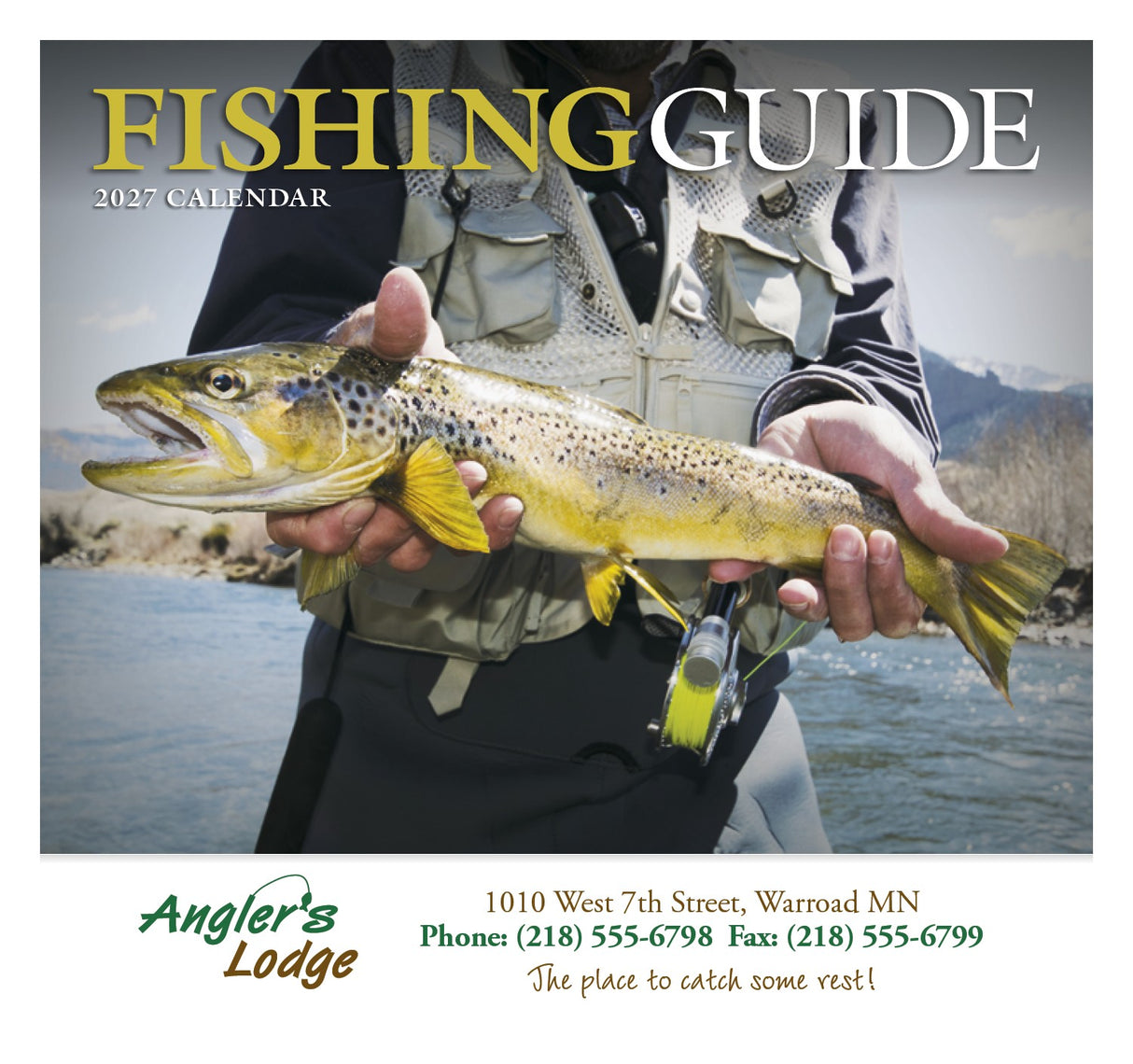 HotLine Products Fishing Guide Appointment Calendar - Stapled cover image