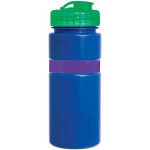 Blue/Purple Band/Translucent Green Lid Blank