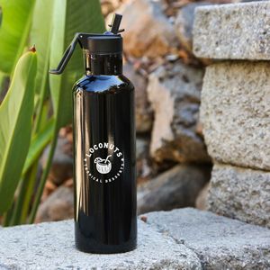 Balsam 750 Ml. (25 Fl. Oz.) Steel Bottle With Flip Straw