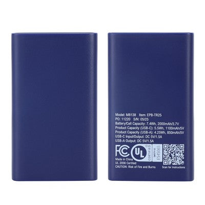 Triumph 2000mAh UL-Listed Power Bank