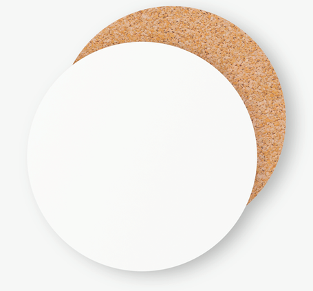 0000001 Custom Cork Back Coaster