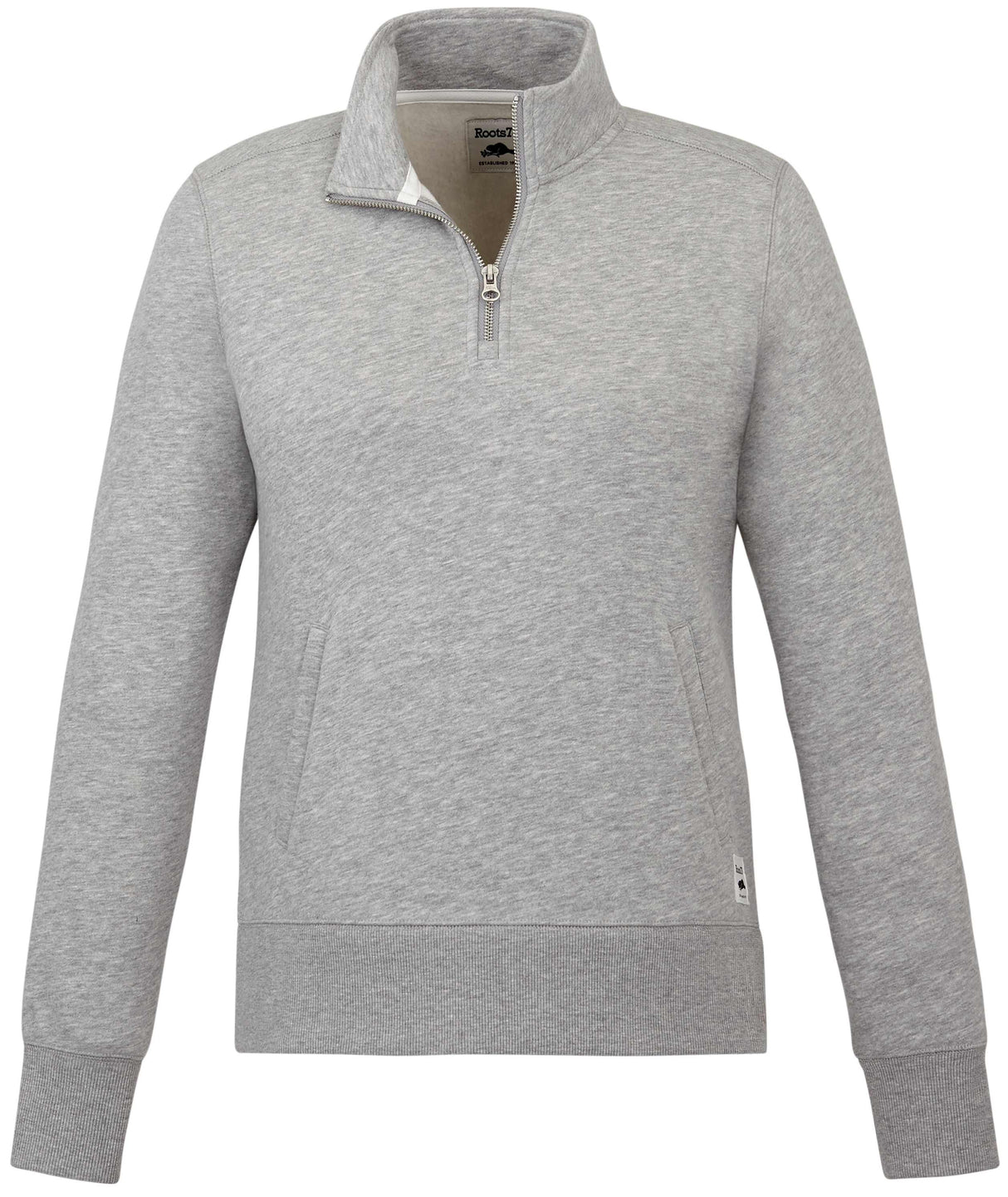 000381 Women's PADDLECREEK Sueded Fleece Quarter Zip Pullover