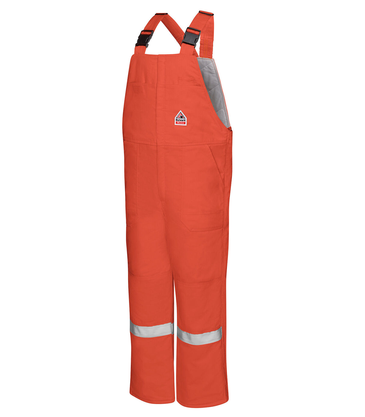 Bulwark FR Men's Midweight Excel FR Comfortouch Deluxe Insulated Bib Overall With Reflective Trim