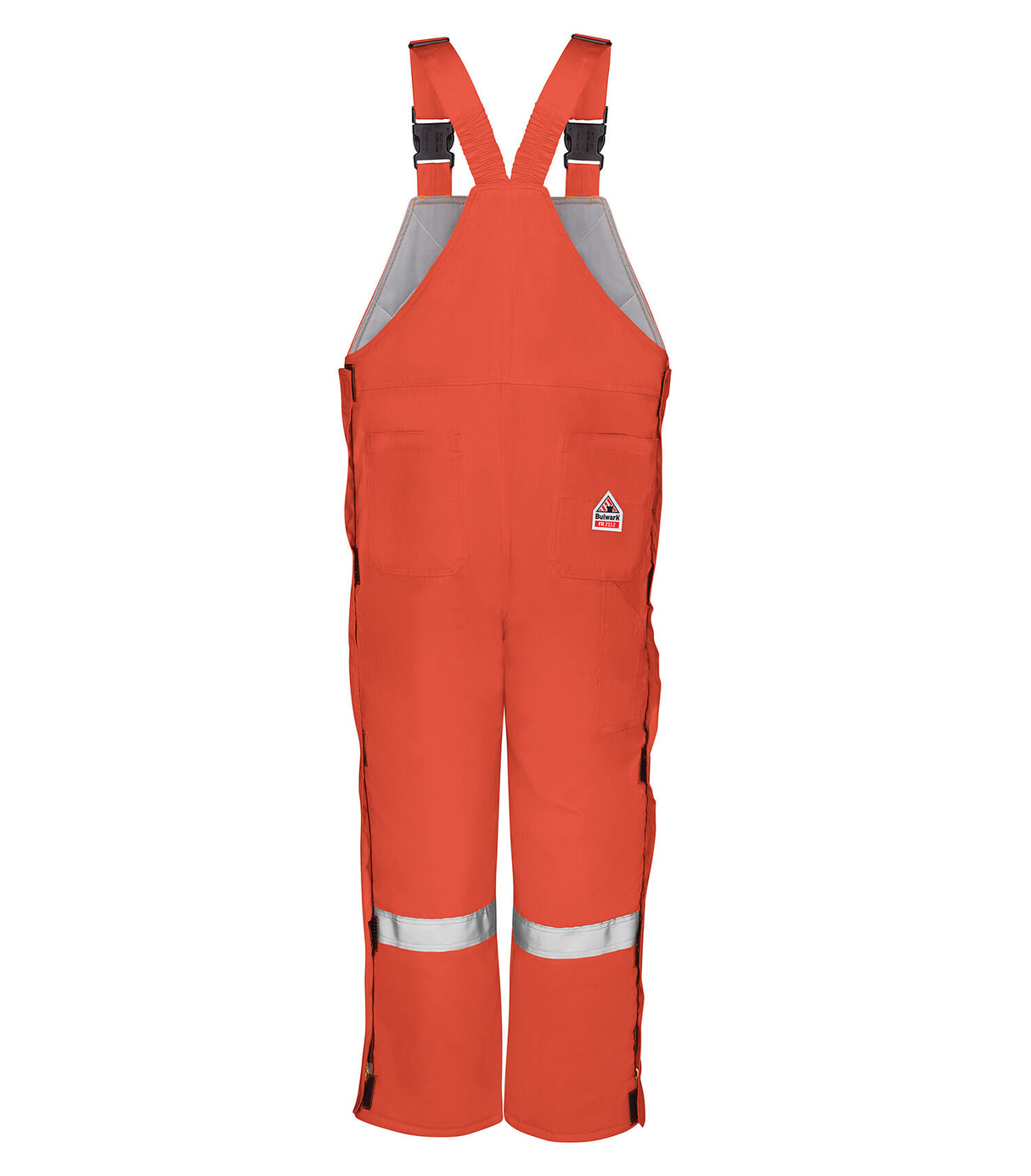 Bulwark FR Men's Midweight Excel FR Comfortouch Deluxe Insulated Bib Overall With Reflective Trim