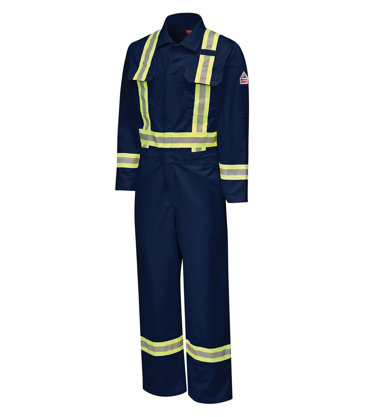Bulwark FR Men's Midweight Coverall With Reflective Trim