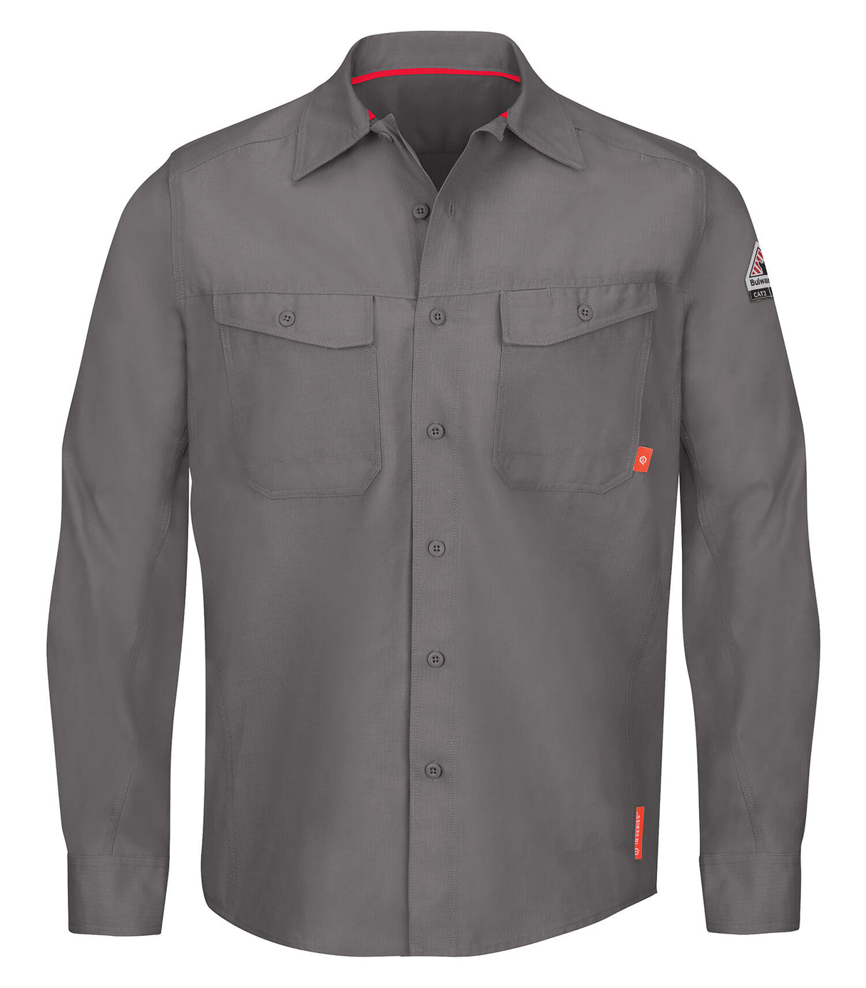 Bulwark FR iQ Series Endurance Collection Men's FR Long Sleeve Work Shirt