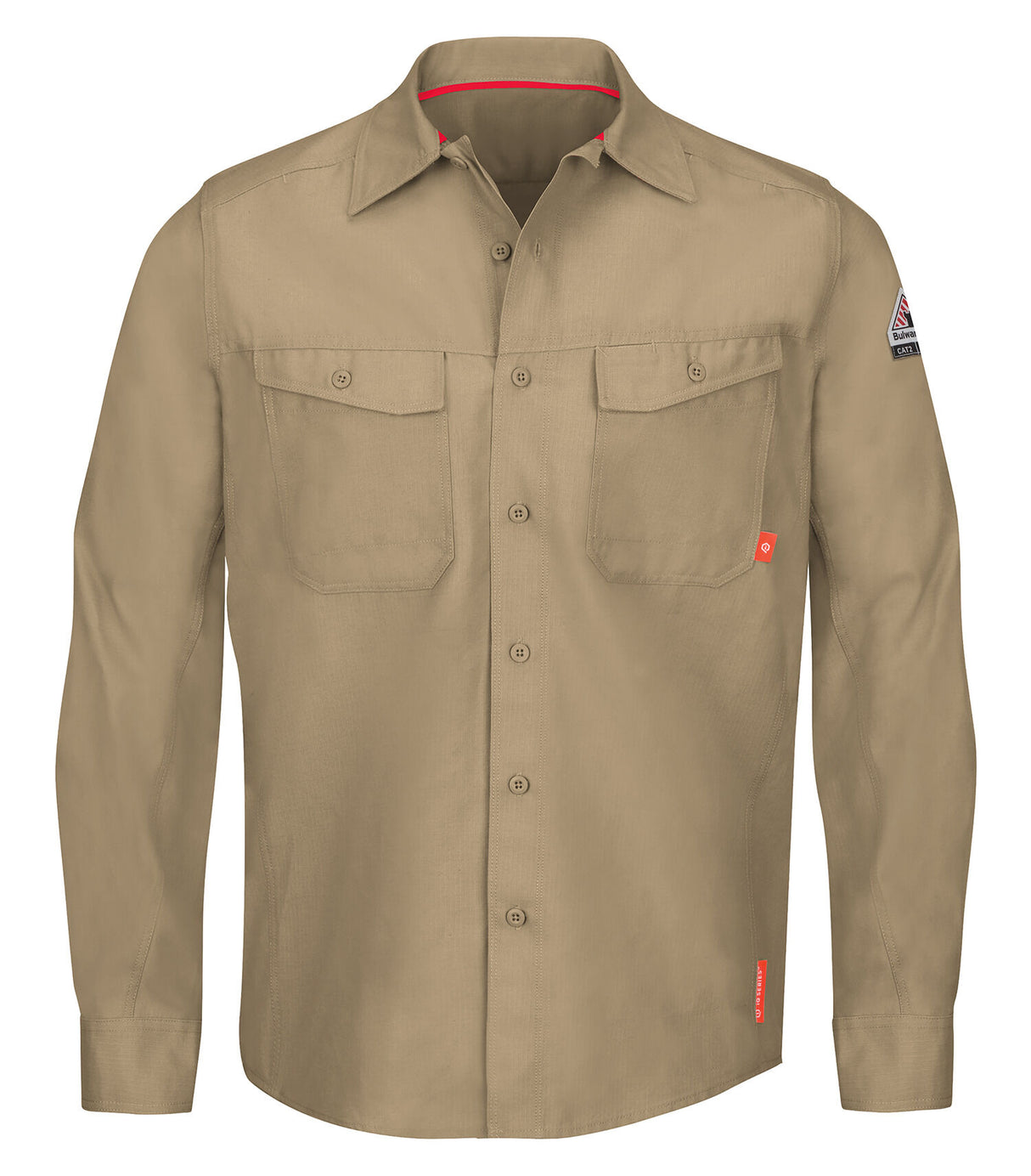 Bulwark FR iQ Series Endurance Collection Men's FR Long Sleeve Work Shirt