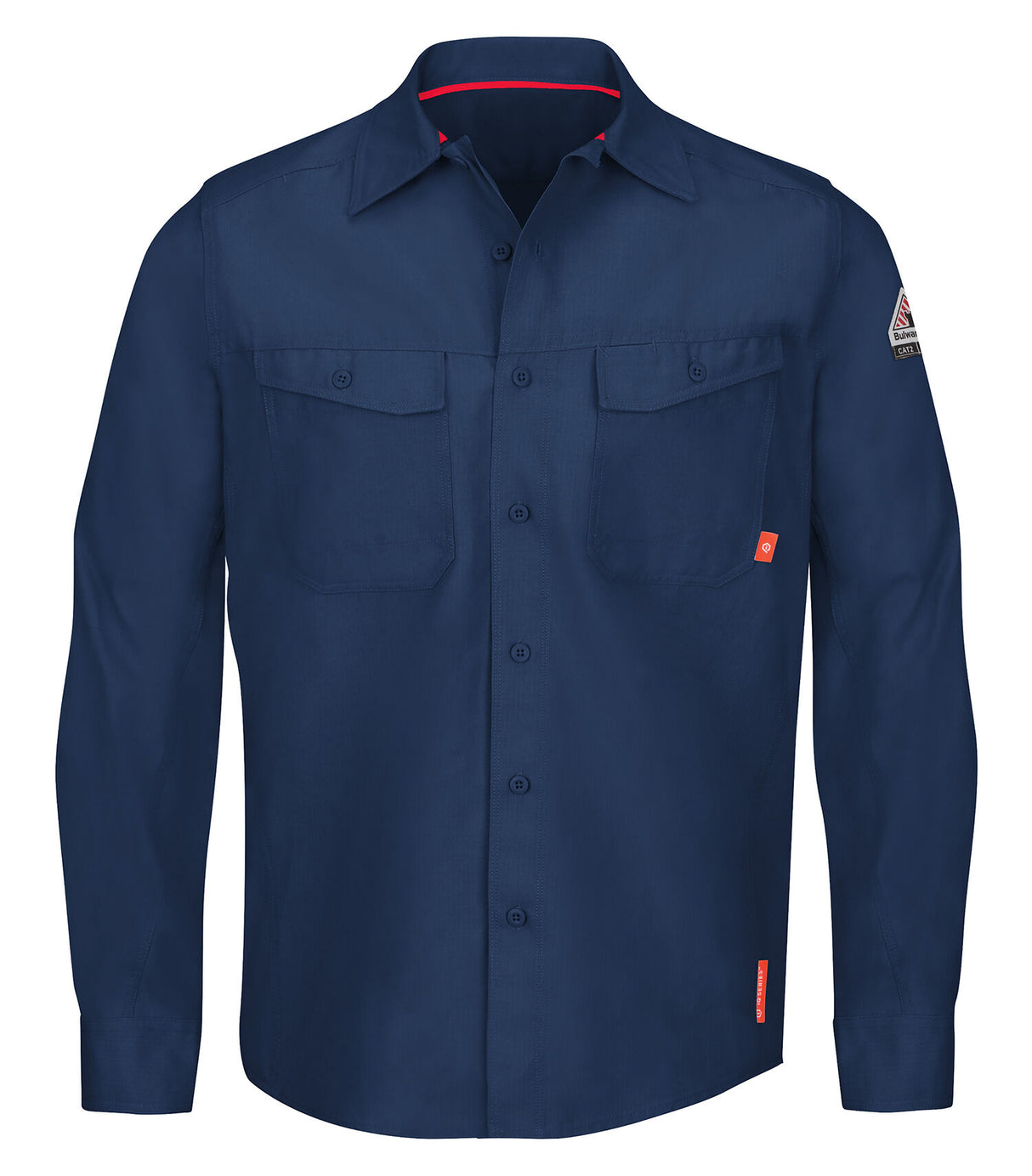 Bulwark FR iQ Series Endurance Collection Men's FR Long Sleeve Work Shirt