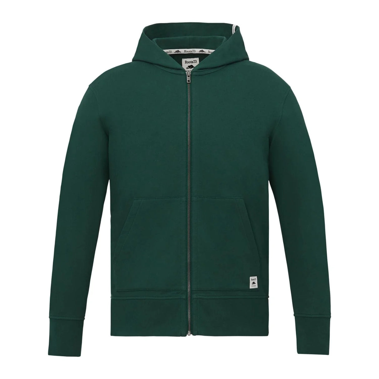 Men's Roots73 CANMORE Eco French Terry Full Zip Hoodie