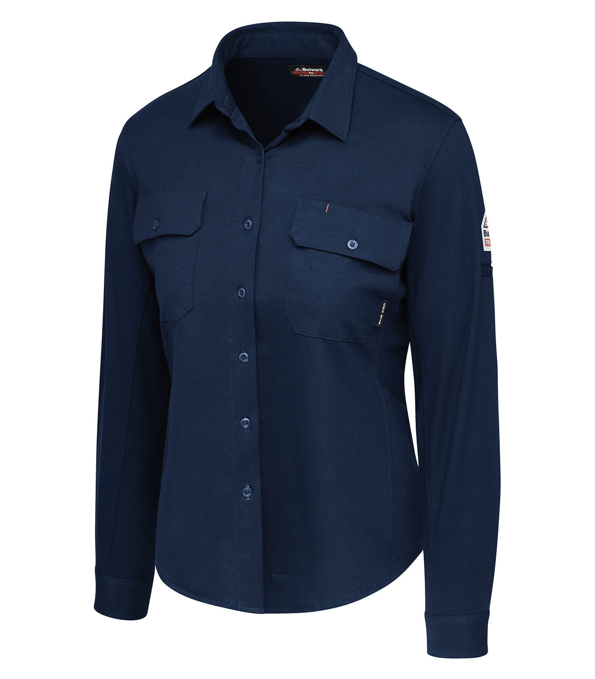 Bulwark FR Womne's FR Flex Knit Button Down Shirt