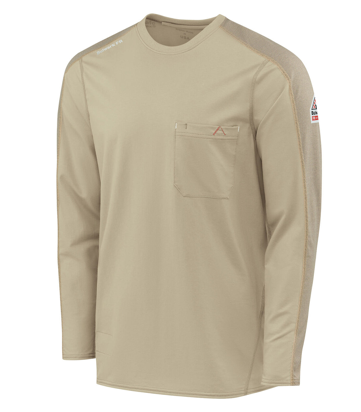 Bulwark FR Men's Knit Flee Tee