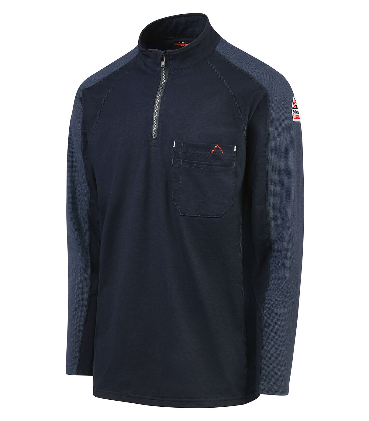 Bulwark FR Men's 1/4 Zip Flex knit