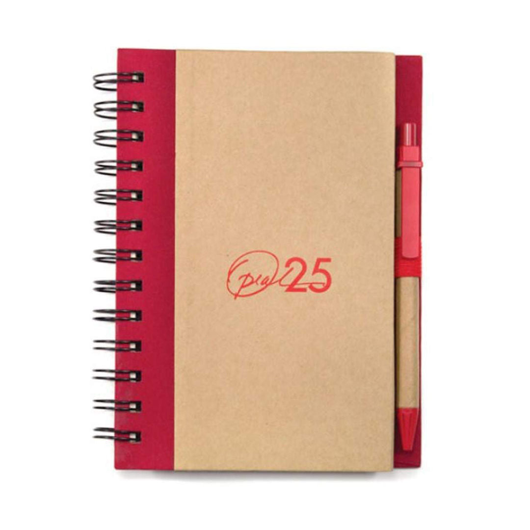 Spiral Bound Notebook & Harvest Pen