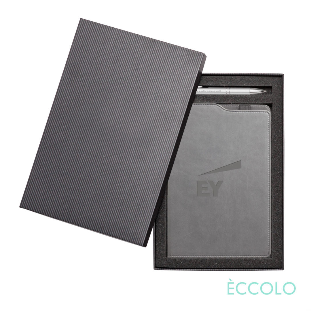 Eccolo® Soca Journal/Clicker Pen Gift Set - (M)