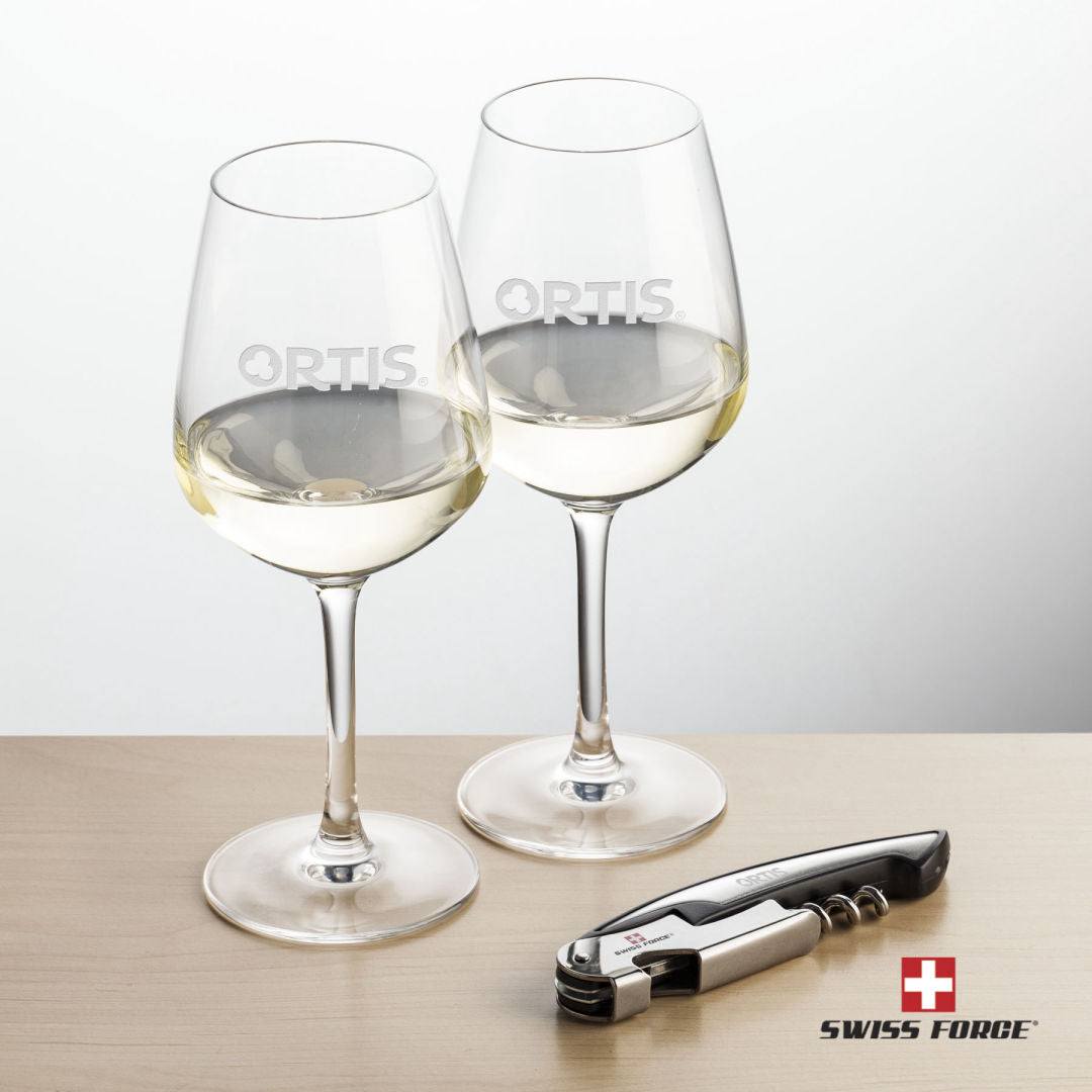 Swiss Force® Opener & 2 Mandelay Wine