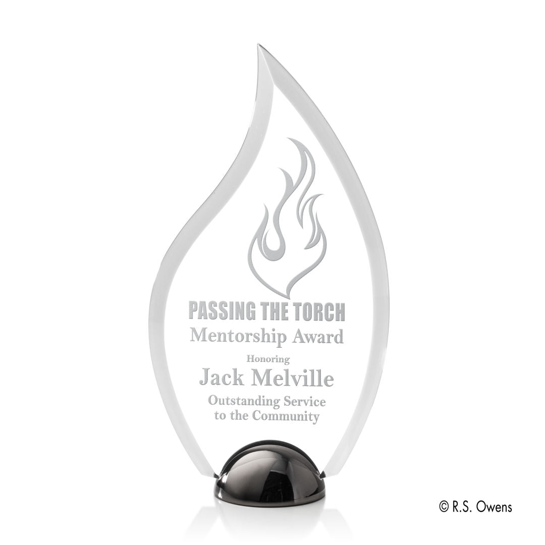 Vulcan Hemisphere Award - Laser Engraved