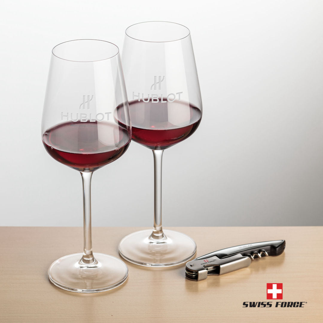 Swiss Force® Opener & 2 Elderwood Wine