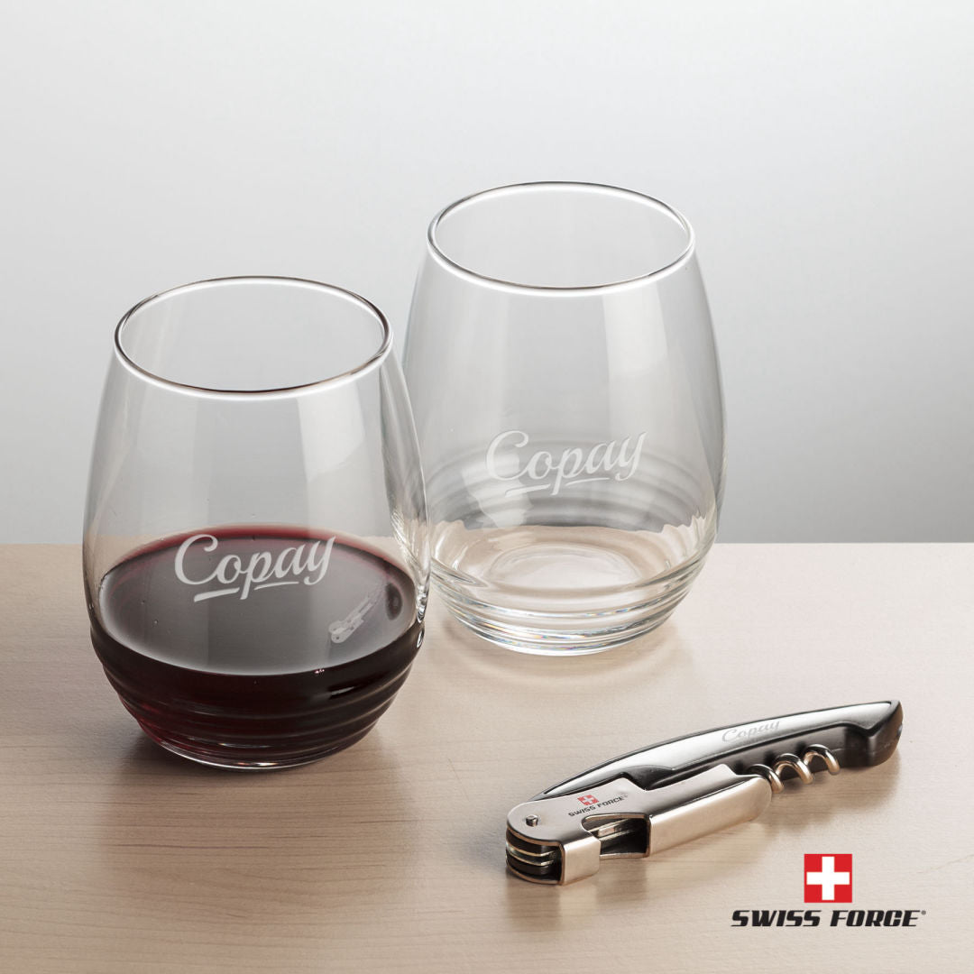 Swiss Force® Opener & 2 Ramira Stemless