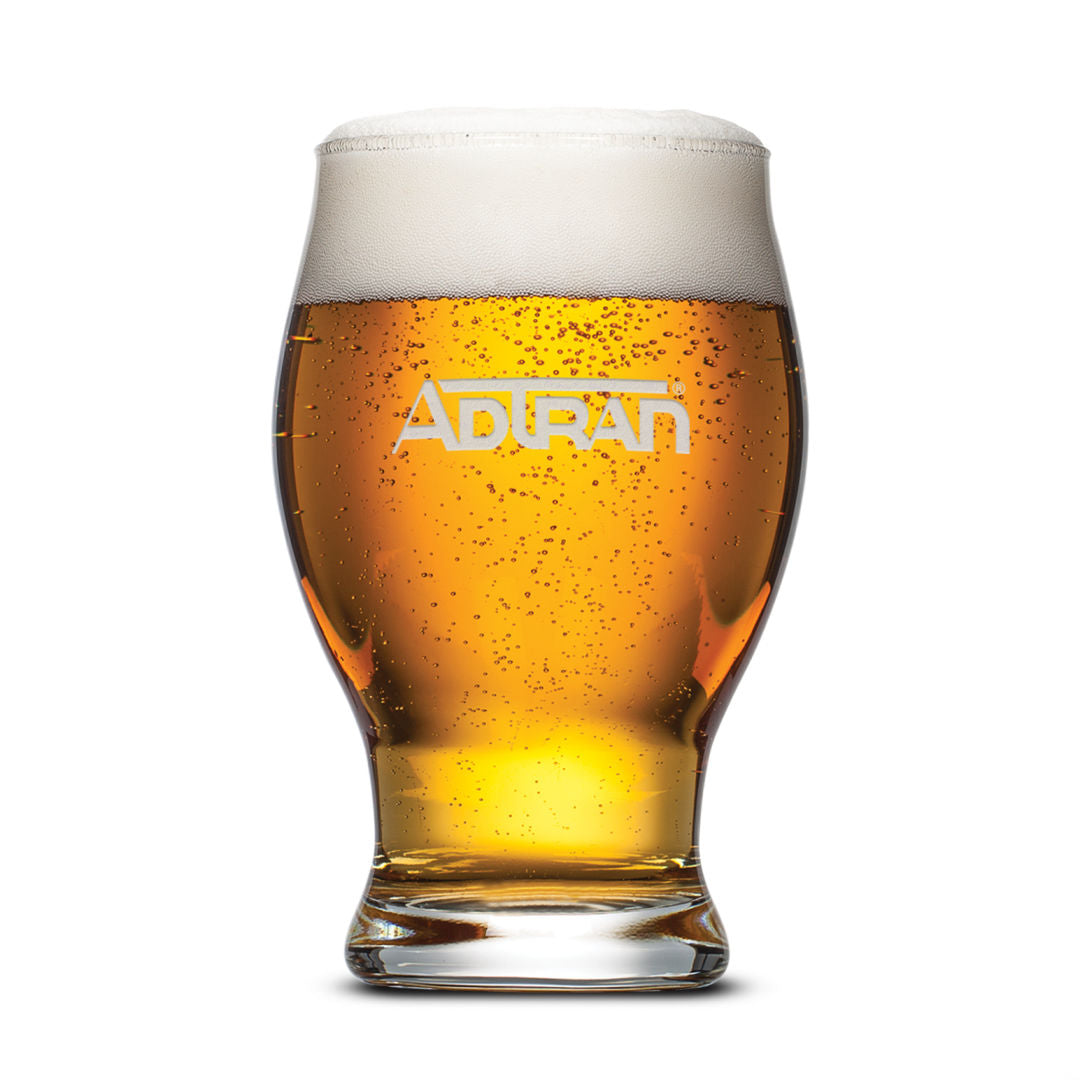 Rotherham Beer Glass - Deep Etch 16oz
