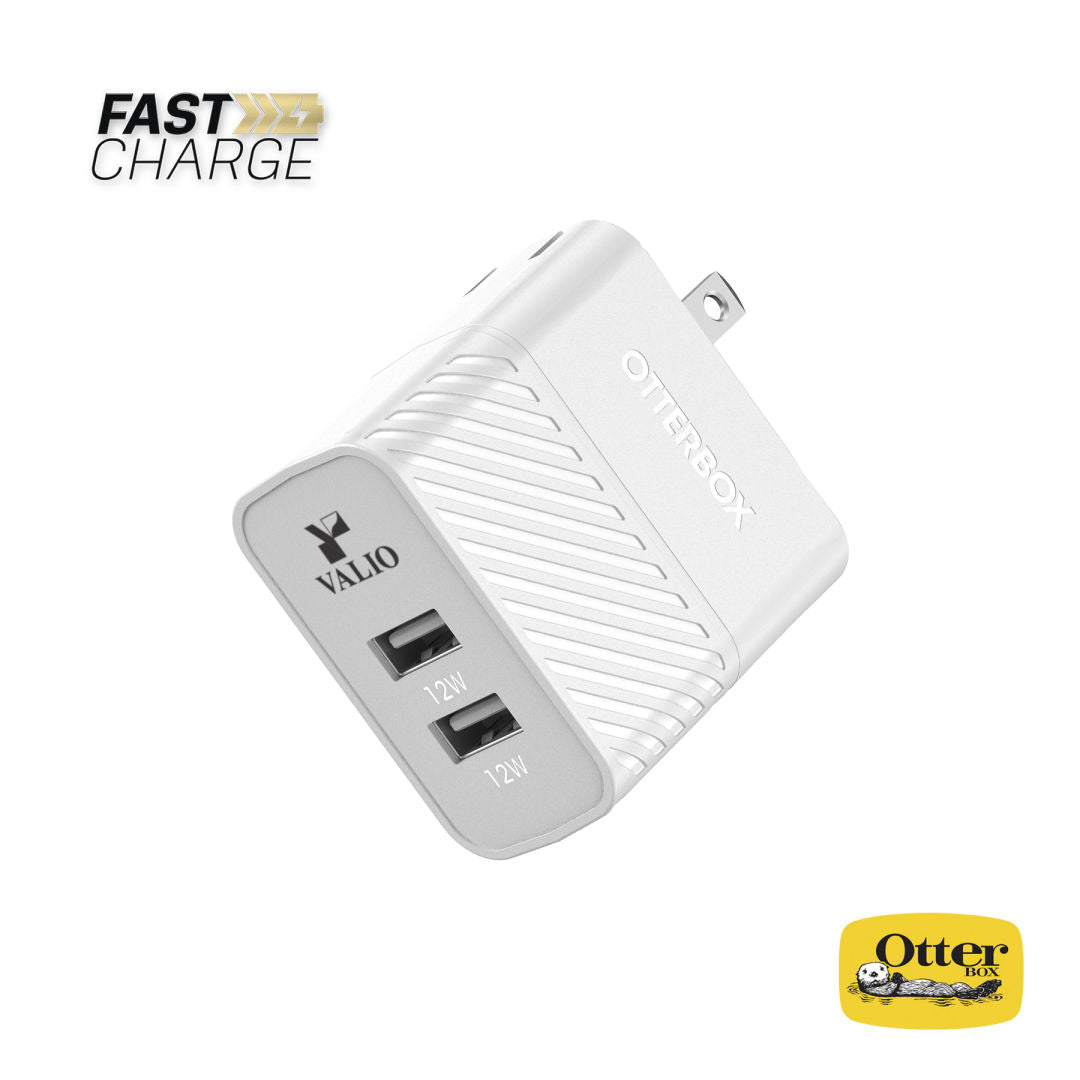 OtterBox® USB-A Dual Port Wall Charger