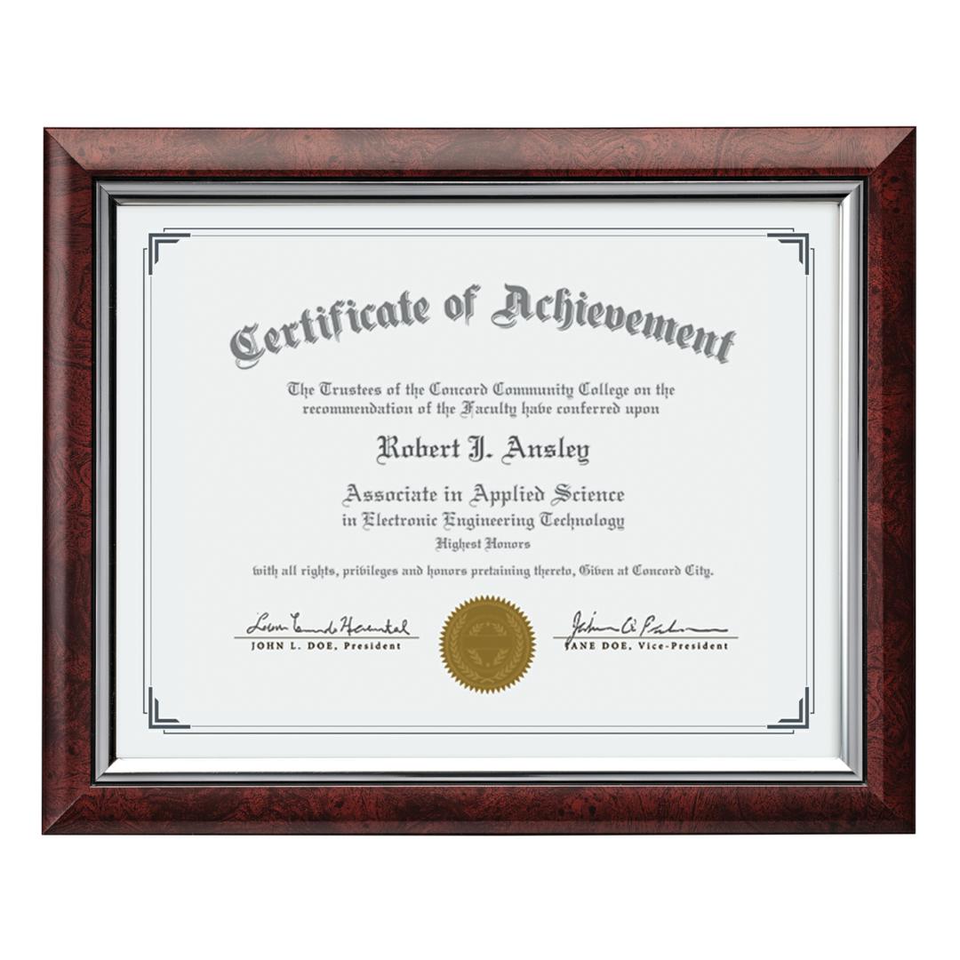Trent Certificate Frame