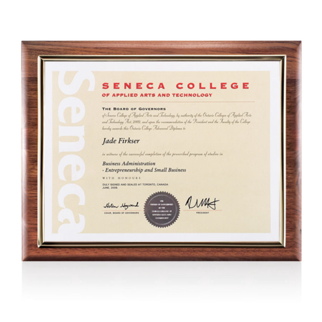 Sedgewick Certificate Holder