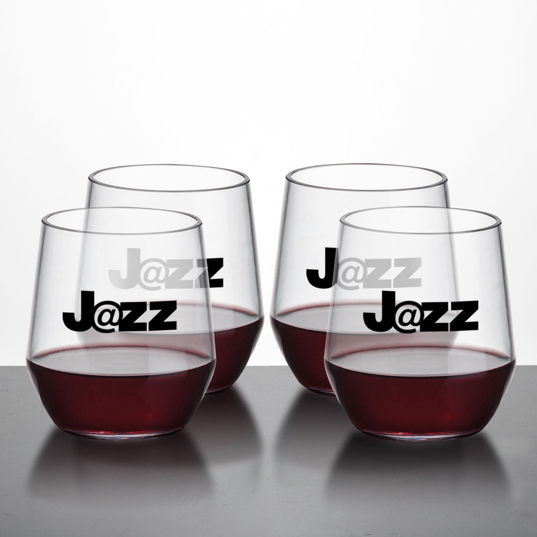 Poolside Tritan™ Stemless Wine Glass - 15oz (Set of 4)